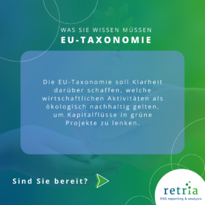 EU-Taxonomie - Was Sie wissen müssen!